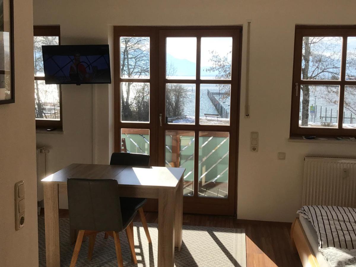 סיאון-זיברוק Ferienwohnung Seebruck Am Chiemsee מראה חיצוני תמונה