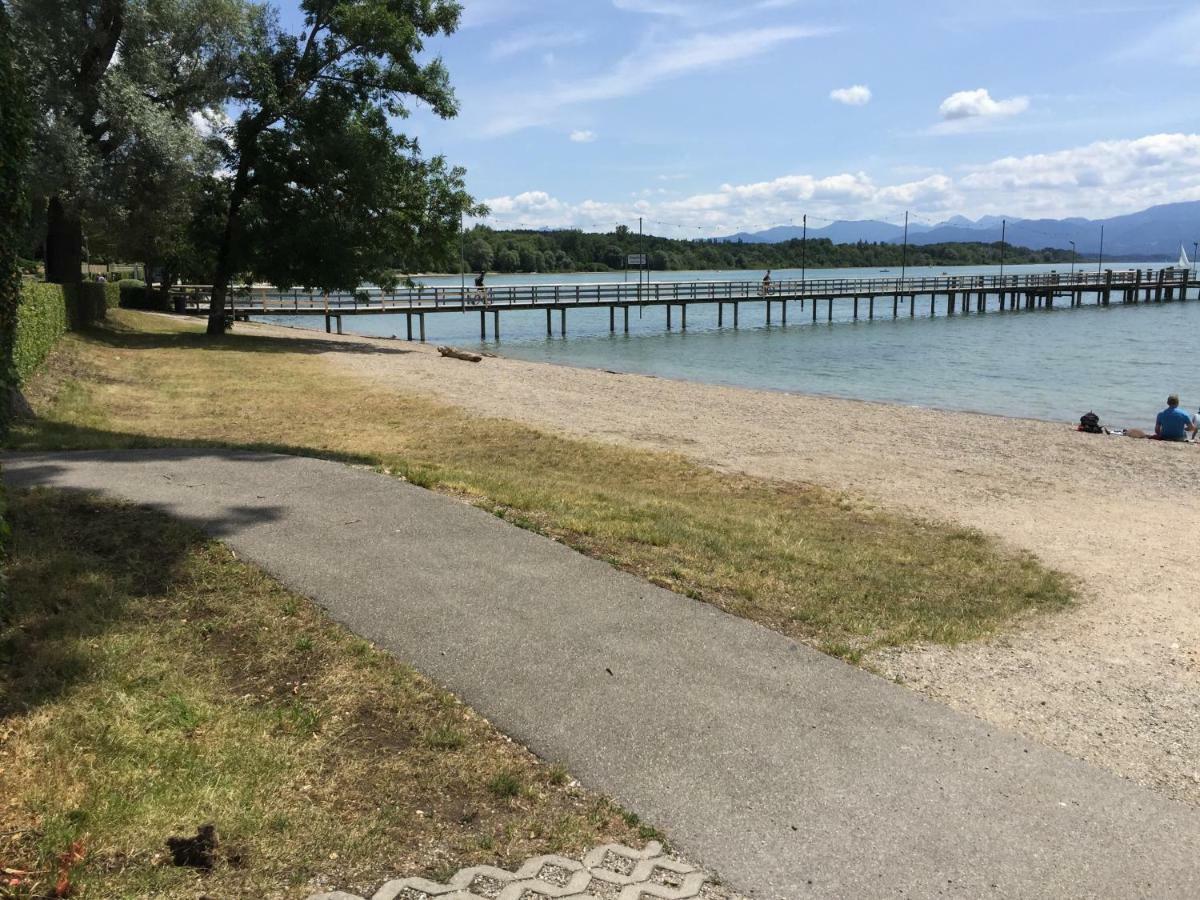 סיאון-זיברוק Ferienwohnung Seebruck Am Chiemsee מראה חיצוני תמונה